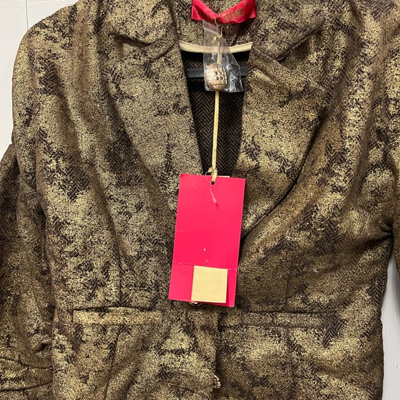Beautiful new gold women’s/girls blazer jacket - Picture 4 of 7